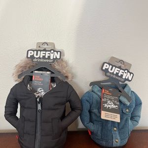 New Puffin Drinkwear Cozy’s, the Denim and the Pahka